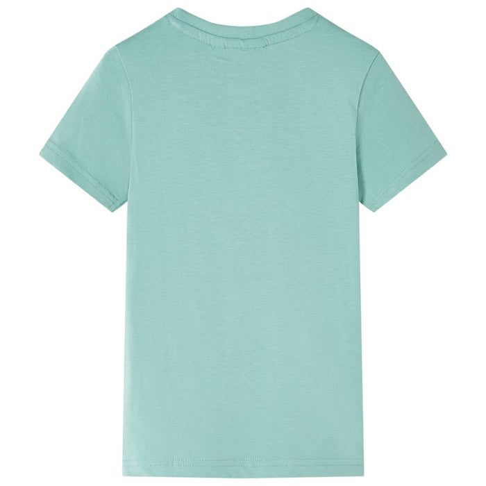 Tricou pentru copii, kaki deschis, 128 - WALTI WALTI