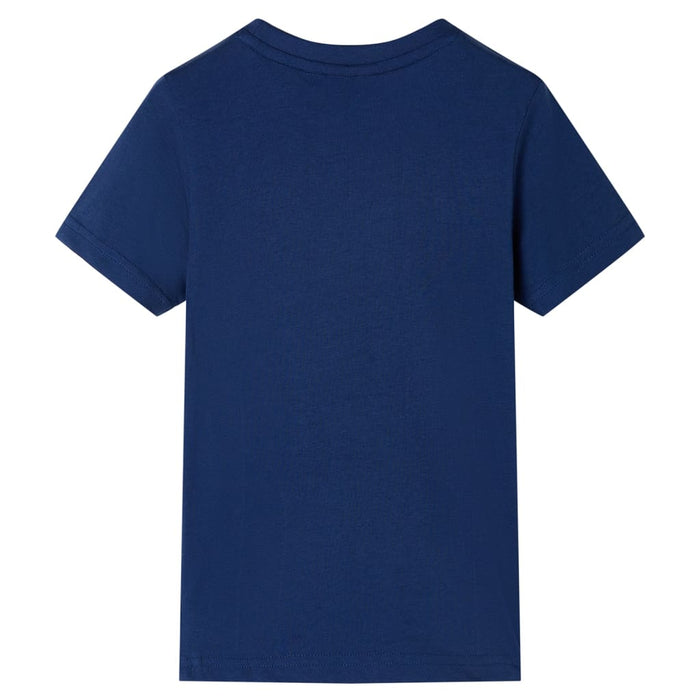 Tricou pentru copii, albastru închis, 116 - WALTI WALTI