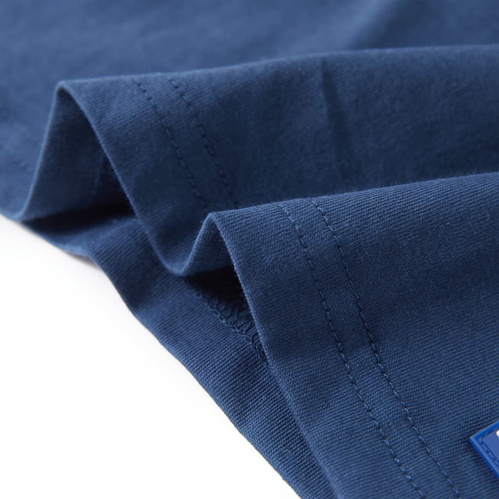 Tricou pentru copii, albastru închis, 116 - WALTI WALTI