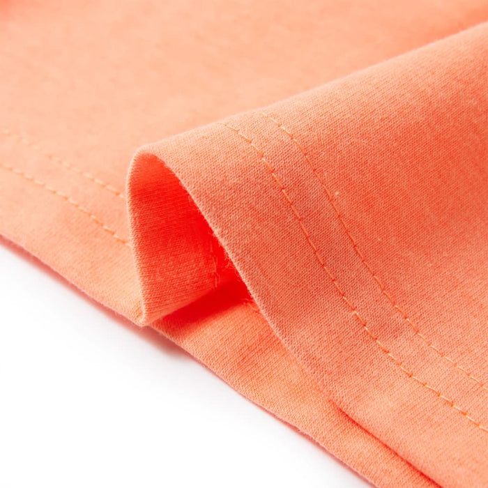 Tricou pentru copii, portocaliu neon, 140 - WALTI WALTI