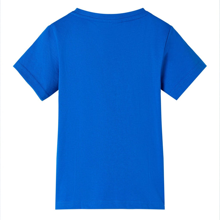 Tricou pentru copii, albastru aprins, 116 WALTI