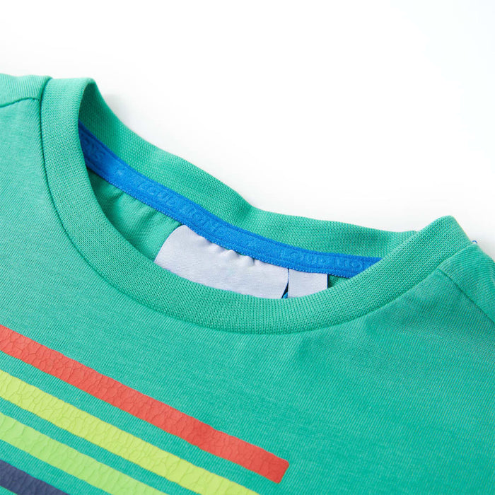 Tricou pentru copii, verde, 140 - WALTI WALTI