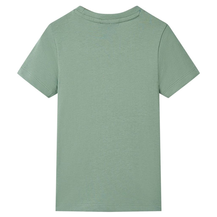 Tricou pentru copii cu mâneci scurte, kaki, 140 WALTI
