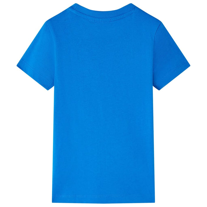 Tricou pentru copii, albastru aprins, 104 WALTI