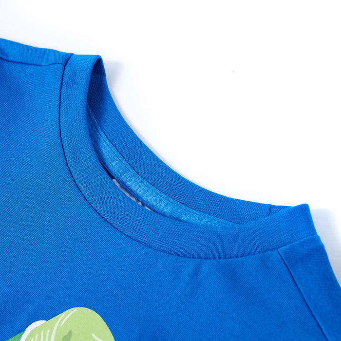 Tricou pentru copii, albastru aprins, 104 WALTI