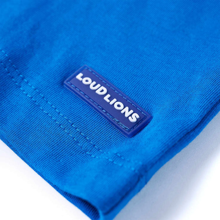 Tricou pentru copii, albastru aprins, 104 WALTI