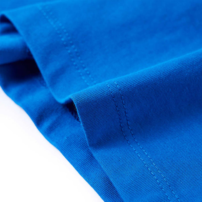 Tricou pentru copii, albastru aprins, 116 - WALTI WALTI