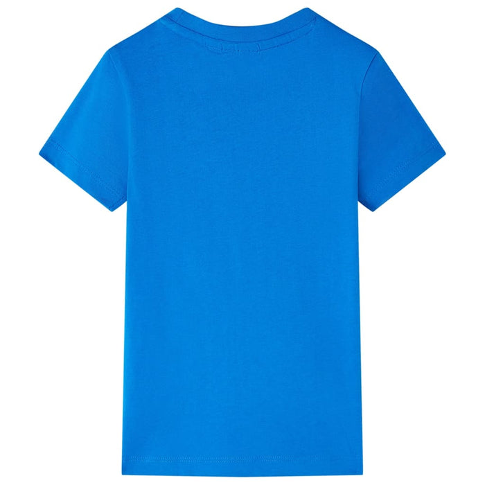 Tricou pentru copii, albastru aprins, 140 WALTI