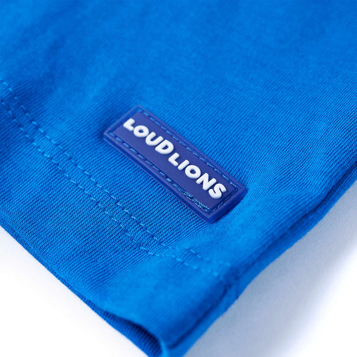 Tricou pentru copii, albastru aprins, 140 WALTI