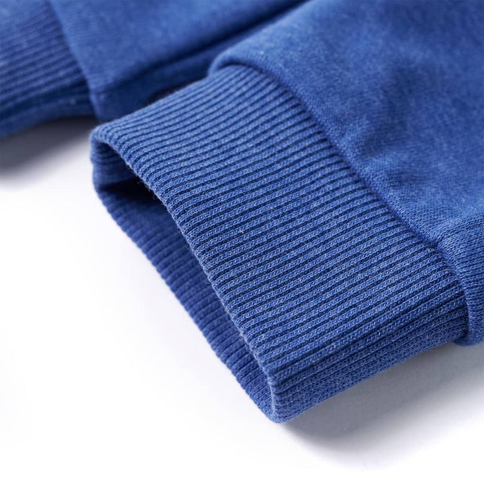 Pantaloni de trening pentru copii, albastru melanj, 92 WALTI