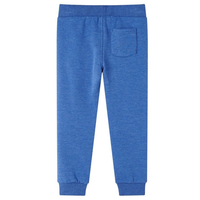 Pantaloni de trening pentru copii, albastru melanj, 140 WALTI