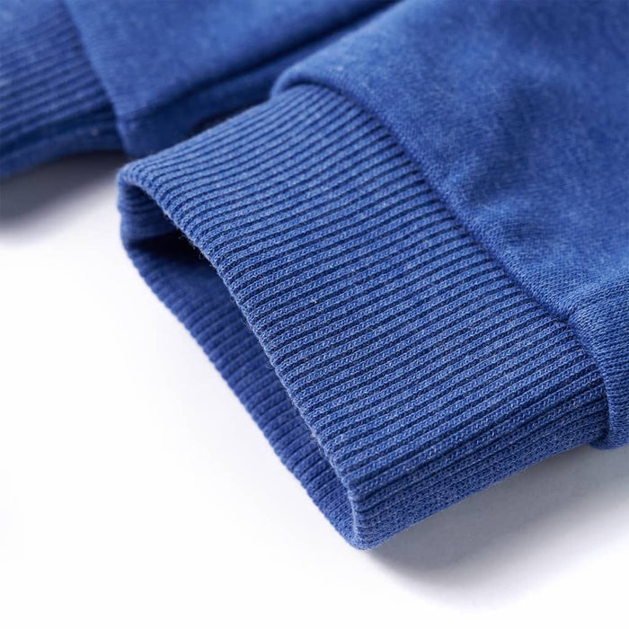 Pantaloni de trening pentru copii, albastru melanj, 140 WALTI