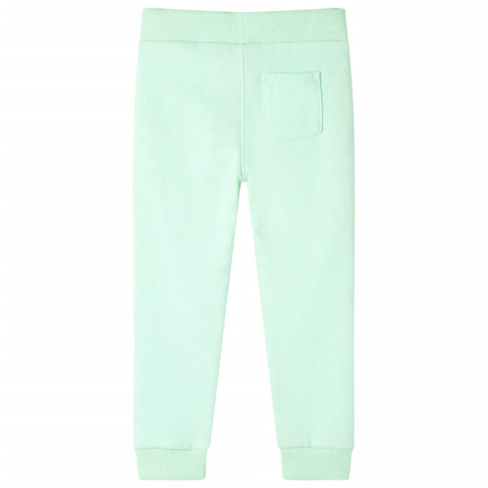 Pantaloni de trening pentru copii, verde aprins, 140 WALTI