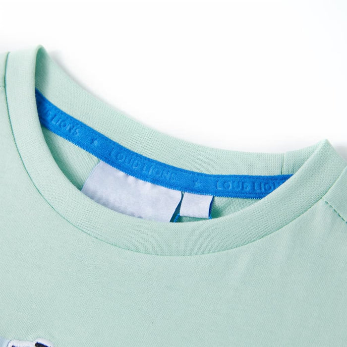 Tricou pentru copii, verde mentă deschis, 104 WALTI