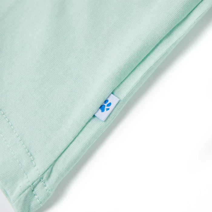 Tricou pentru copii, verde mentă deschis, 104 WALTI