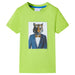 Tricou pentru copii cu mâneci scurte, lime, 116 - WALTI WALTI