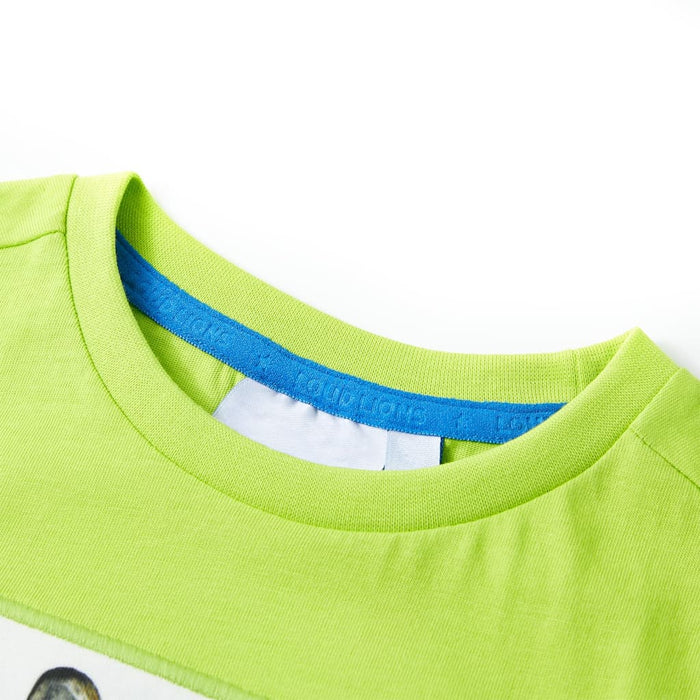 Tricou pentru copii cu mâneci scurte, lime, 140 WALTI