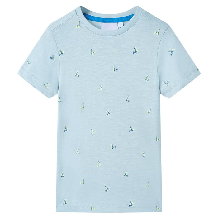 Tricou pentru copii, albastru deschis, 104 WALTI