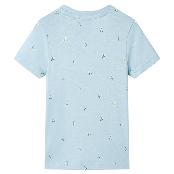 Tricou pentru copii, albastru deschis, 104 WALTI