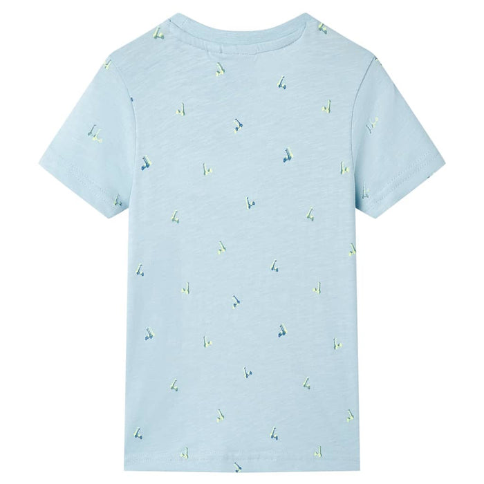 Tricou pentru copii, albastru deschis, 116 - WALTI WALTI
