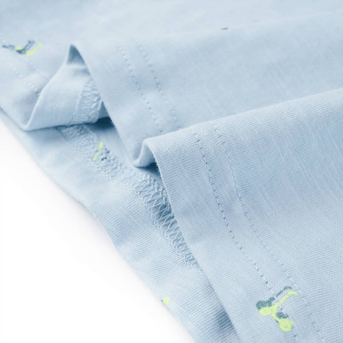 Tricou pentru copii, albastru deschis, 116 - WALTI WALTI