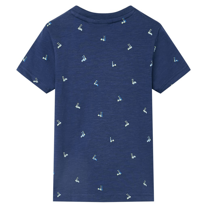 Tricou pentru copii, albastru închis, 104 - WALTI WALTI