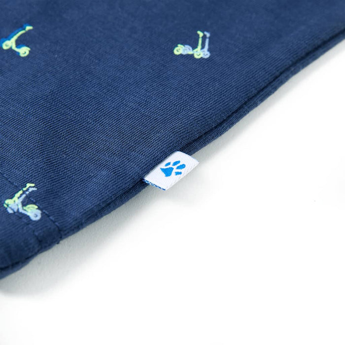Tricou pentru copii, albastru închis, 104 - WALTI WALTI