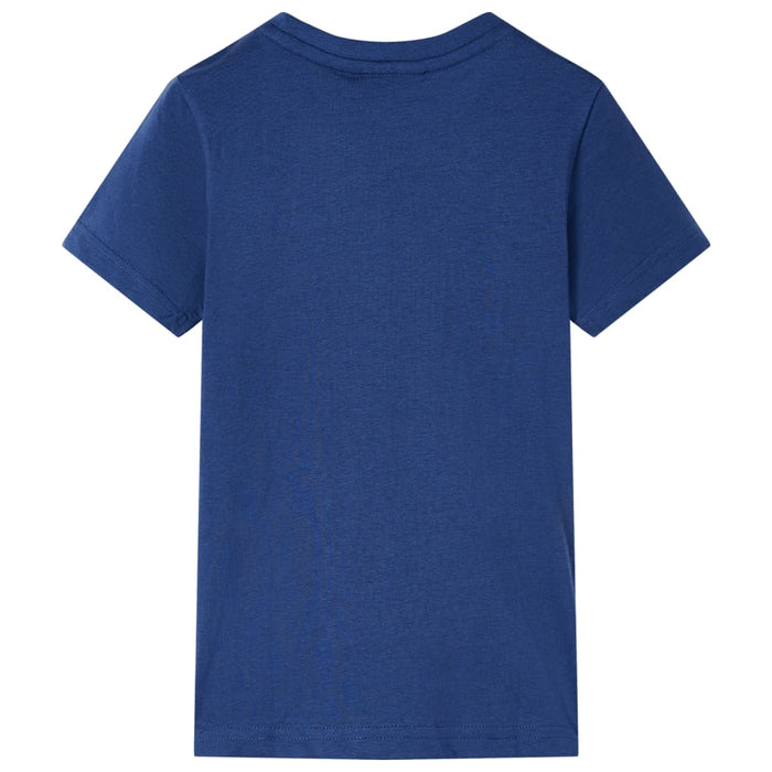 Tricou pentru copii, albastru închis, 116 WALTI