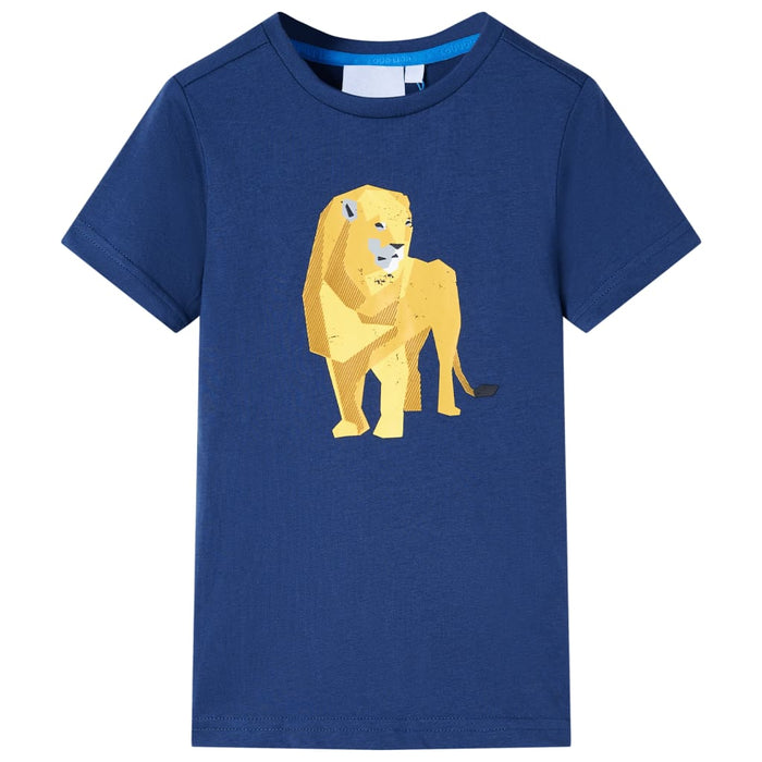 Tricou pentru copii, albastru închis, 128 - WALTI WALTI