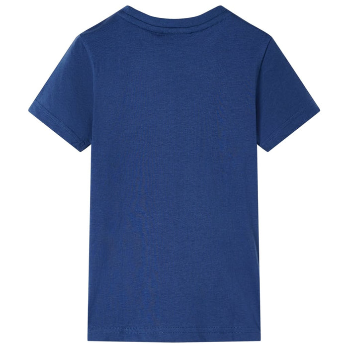 Tricou pentru copii, albastru închis, 128 - WALTI WALTI