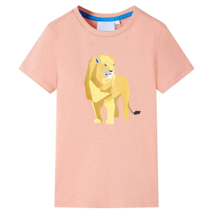 Tricou pentru copii, portocaliu deschis, 140 WALTI