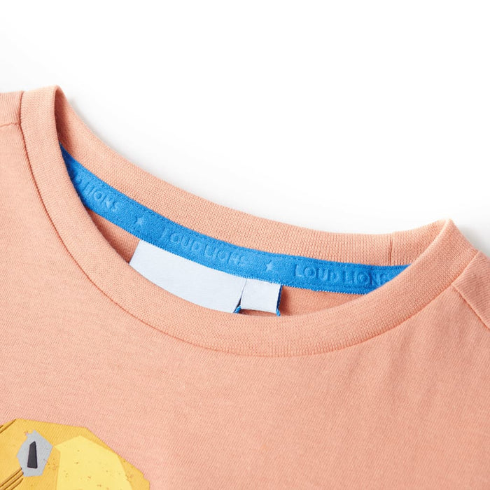 Tricou pentru copii, portocaliu deschis, 140 WALTI