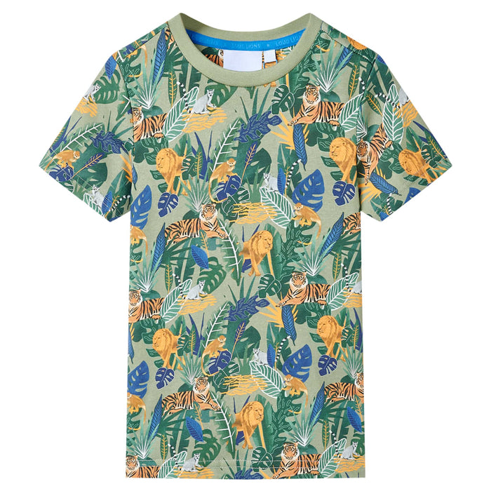 Tricou pentru copii cu mâneci scurte, multicolor, 140 - WALTI WALTI