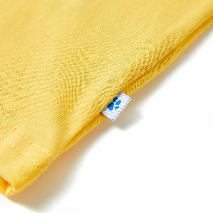 Tricou pentru copii cu mâneci scurte, ocru deschis, 104 - WALTI WALTI