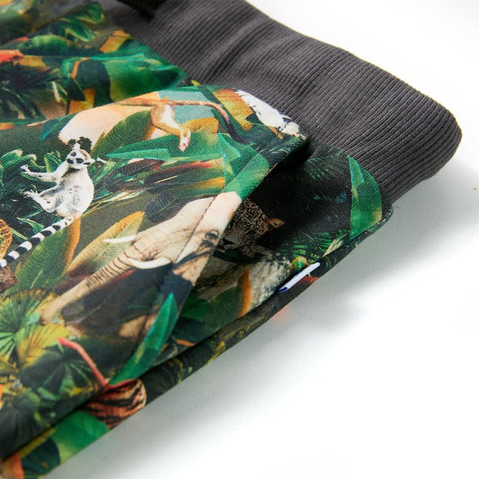 Pantaloni scurți pentru copii cu șnur, albastru petrol învechit, 104 - WALTI WALTI