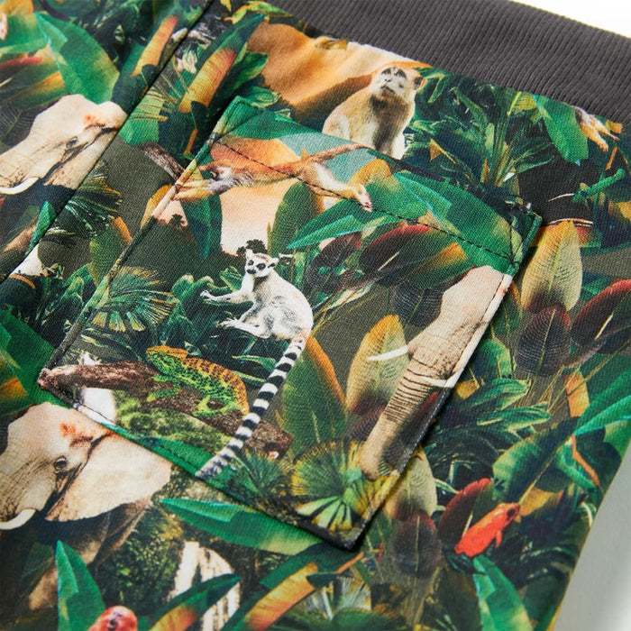 Pantaloni scurți pentru copii cu șnur, albastru petrol învechit, 116 - WALTI WALTI