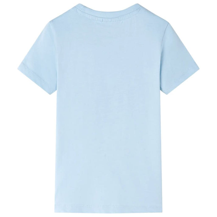 Tricou pentru copii, albastru deschis, 128 WALTI