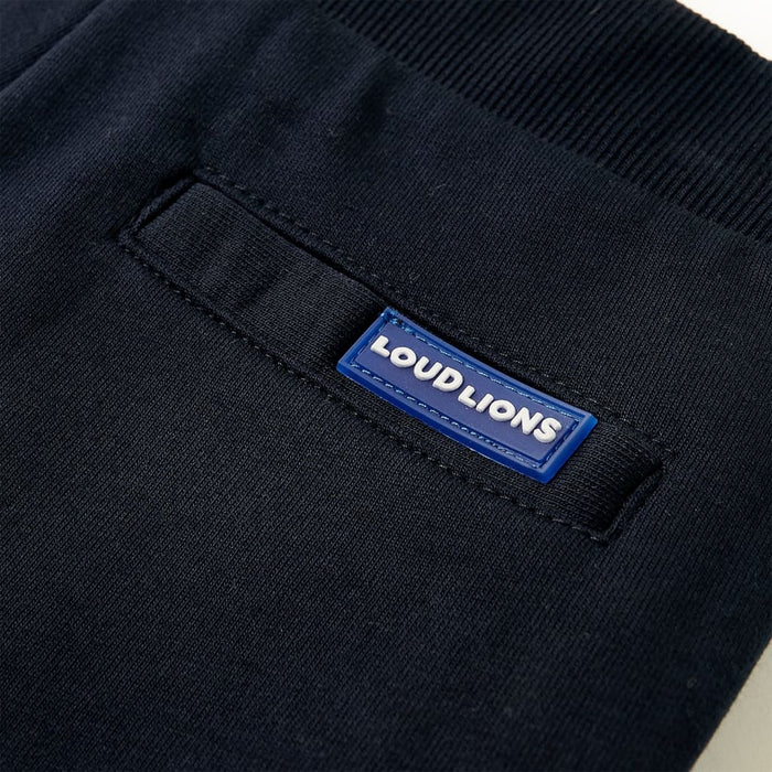 Pantaloni scurți pentru copii, bleumarin, 92 - WALTI WALTI