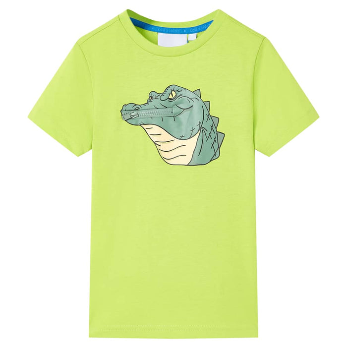 Tricou pentru copii, lime, 92 - WALTI WALTI