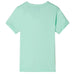 Tricou pentru copii cu mâneci scurte verde deschis 116 - WALTI WALTI