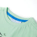 Tricou pentru copii cu mâneci scurte verde deschis 116 - WALTI WALTI