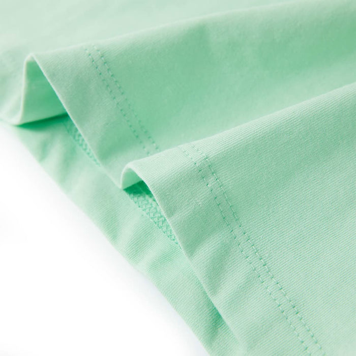 Tricou pentru copii cu mâneci scurte verde deschis 116 - WALTI WALTI