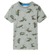 Tricou pentru copii, kaki deschis melanj, 104 - WALTI WALTI