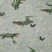 Tricou pentru copii, kaki deschis melanj, 104 - WALTI WALTI