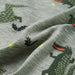 Tricou pentru copii, kaki deschis melanj, 104 - WALTI WALTI
