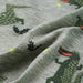 Tricou pentru copii, kaki deschis melanj, 116 - WALTI WALTI