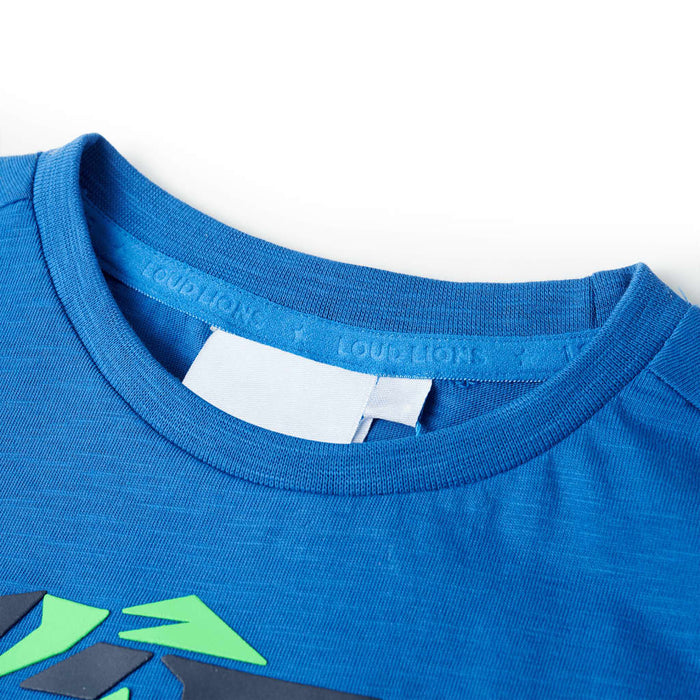 Tricou pentru copii, albastru, 104 - WALTI WALTI