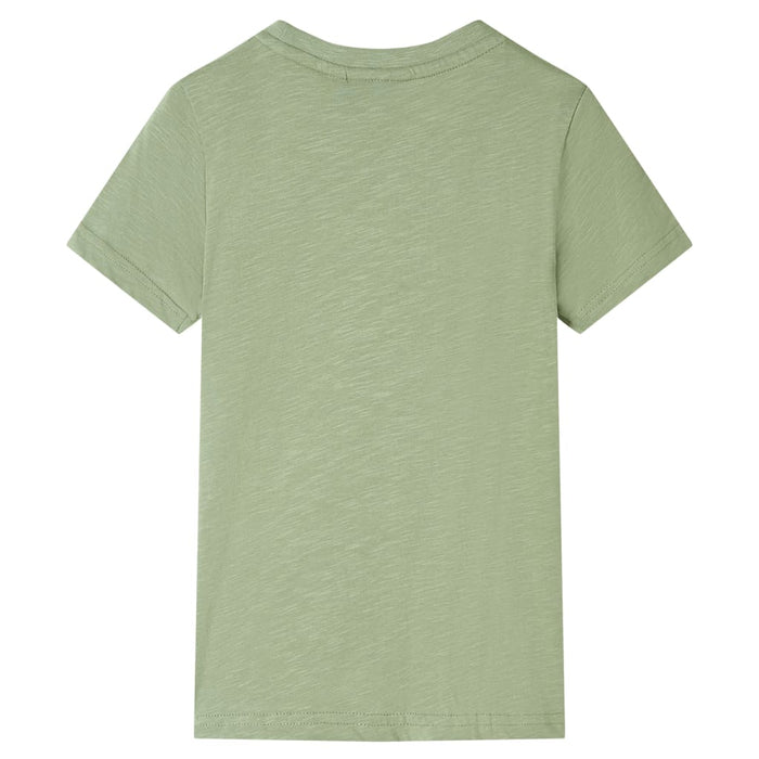Tricou pentru copii, kaki deschis, 116 WALTI