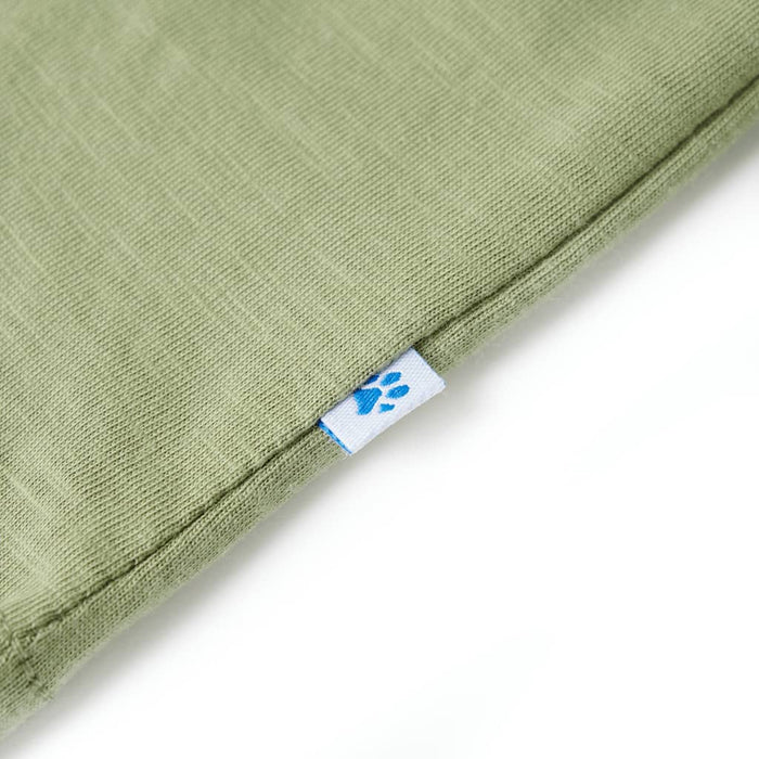 Tricou pentru copii, kaki deschis, 116 WALTI