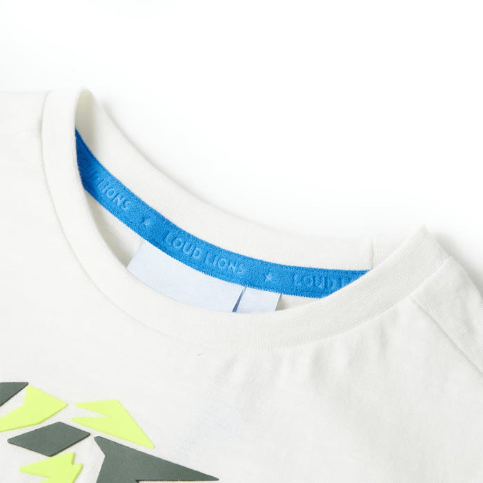Tricou pentru copii, ecru, 128 - WALTI WALTI